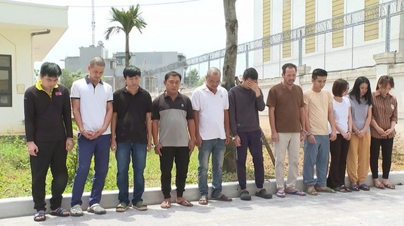 11/14 đối tượng liên quan đến đường dây sản xuất, buôn bán hàng giả là thuốc phòng bệnh, thuốc chữa bệnh. Ảnh: Báo Người lao động.