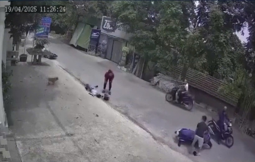 Hiện trường xảy ra vụ tai nạn. Ảnh: Báo Xây dựng.