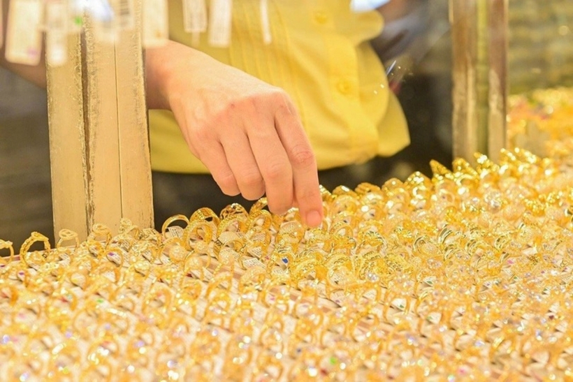 Giá vàng nhẫn ngày 20/4 chốt một tuần giao dịch tăng mạnh tại một số thương hiệu vàng. Ảnh minh họa: Báo Hà Tĩnh