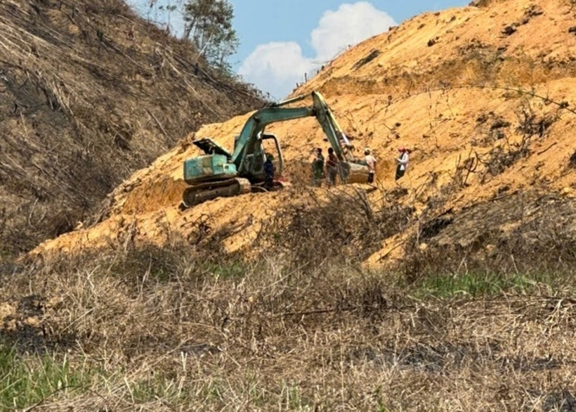 Hiện trường vụ việc. Ảnh: Tuổi Trẻ Online