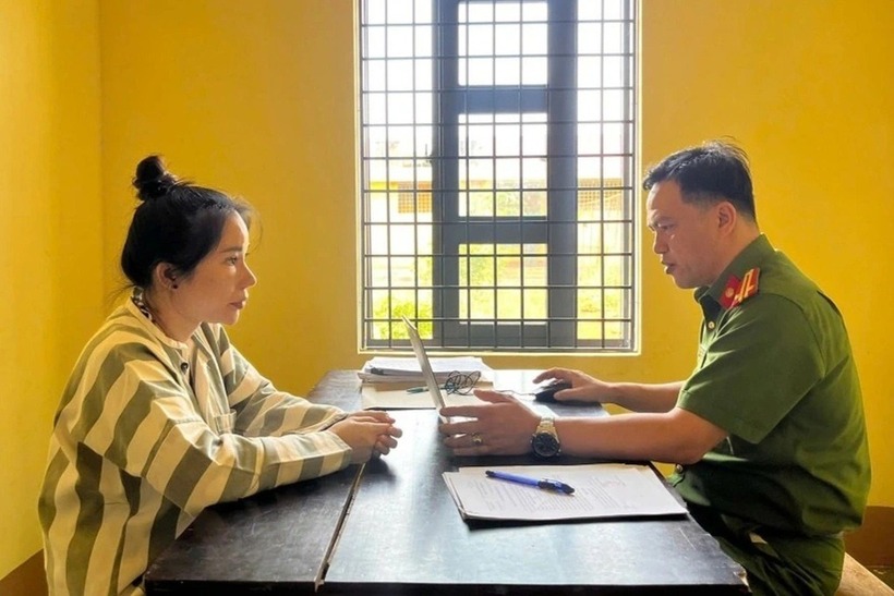 "Tú bà" Kiều Chi. Ảnh: Dân Trí