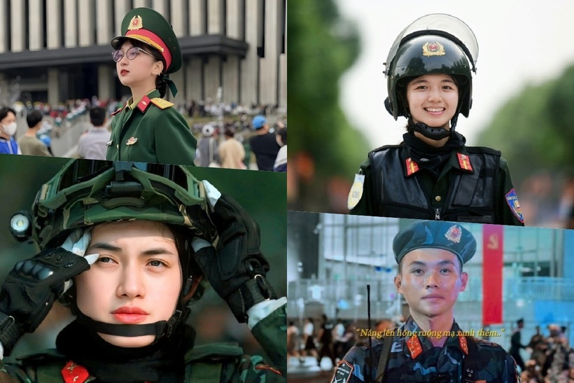 Người dân cả nước đang hướng về sự kiện trọng đại kỷ niệm 50 năm ngày giải phóng miền Nam, thống nhất đất nước (30/4/1975- 30/4/2025). Trong đó, các buổi hợp luyện diễu binh của 38 khối quân đội, công an nhận được sự quan tâm đặc biệt. Chỉ với một khoảnh khắc, nhiều chàng trai, cô gái tham gia diễu binh bất ngờ nổi tiếng trên mạng xã hội.