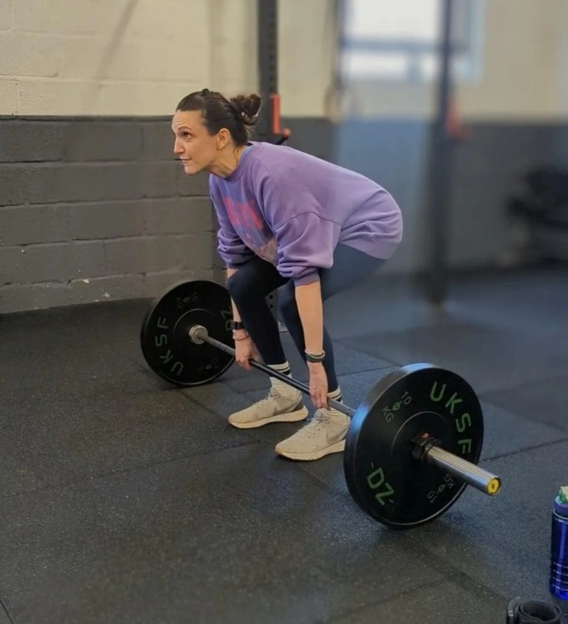 Anne-Marie August cho biết cô là người tập thể dục rất chăm chỉ. Ảnh: BBC