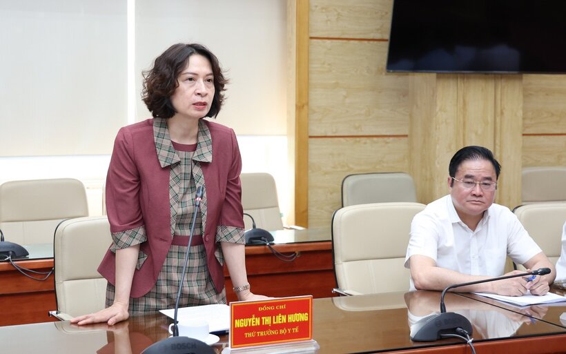 PGS.TS Nguyễn Thị Liên Hương, Thứ trưởng Bộ Y tế tại buổi lễ