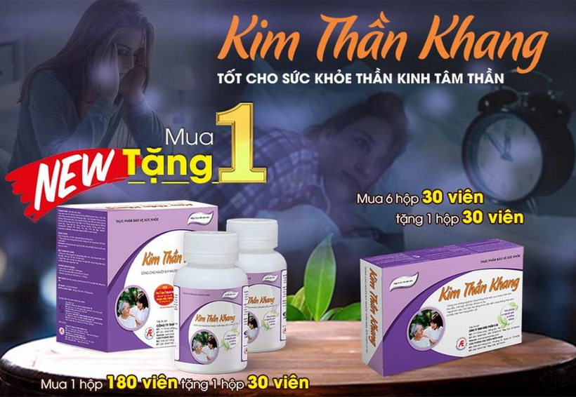 Kim Thần Khang có 2 dạng đóng gói với ưu đãi hấp dẫn