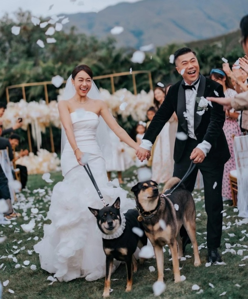 Nàng Á hậu tổ chức đám cưới với tay trống Lê Vạn Hoành.