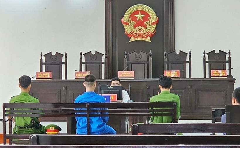 Hình ảnh phiên xét xử. Ảnh: Người đưa tin