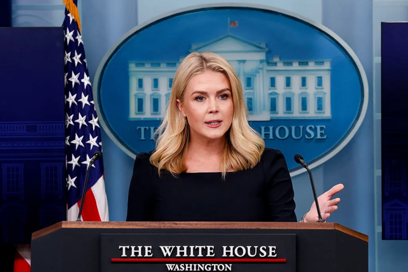 Thư ký báo chí Nhà Trắng Karoline Leavitt. Ảnh: Getty