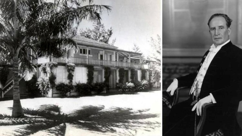 Ngôi nhà tráng lệ của vị triệu phú. Ảnh: Palmbeachpost