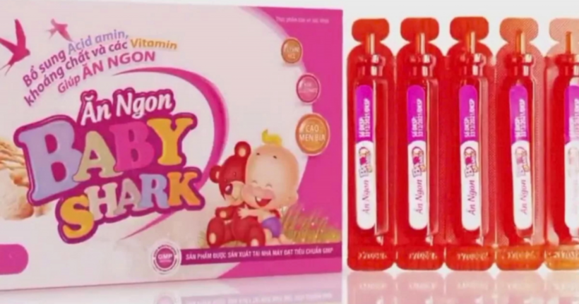 Sản phẩm giả của Công ty Herbitech được xác định là giả (Ảnh: CAND).