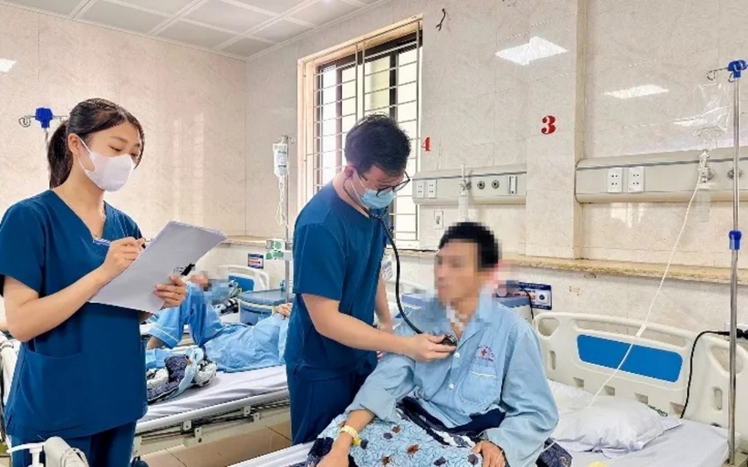 Sau 5 ngày điều trị, bệnh nhân phục hồi hoàn toàn và được xuất viện. Ảnh: Thời báo VTV