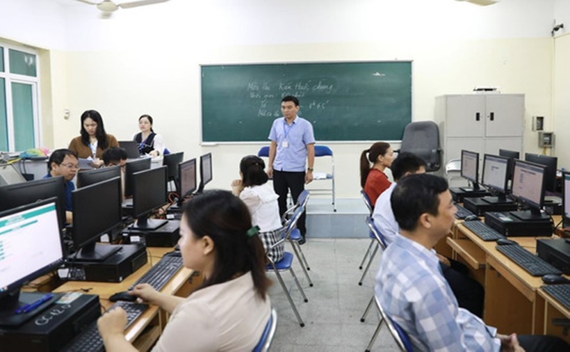 Kỳ thi tuyển dụng công chức TP.Hà Nội năm 2024. (Ảnh: Báo Chính phủ)