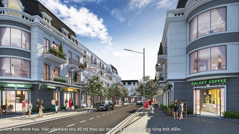 61 căn shophouse đáp ứng nhu cầu an cư, kinh doanh, cho thuê, tích lũy tài sản lâu dài
