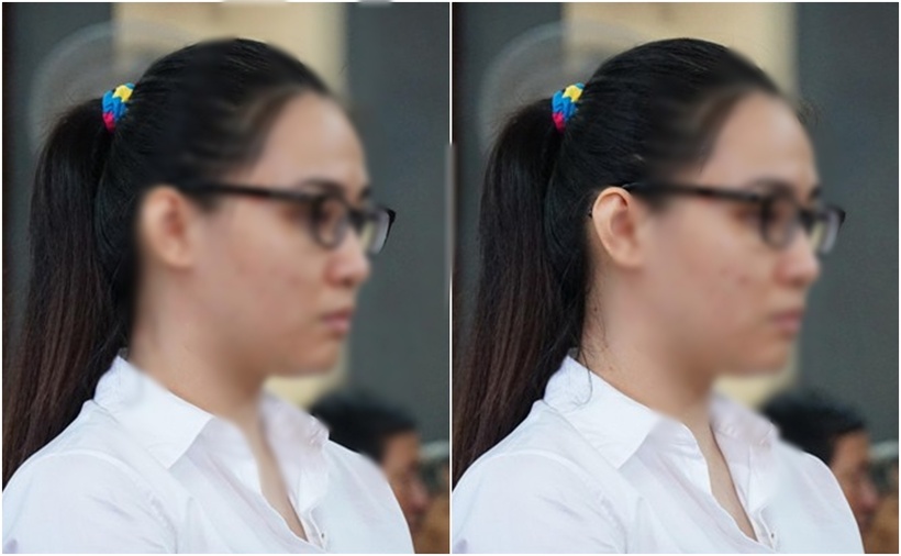 T.K.Y tại phiên tòa. (Ảnh: Tiền phong)