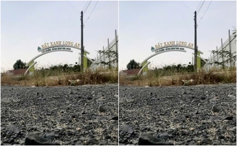 Dự án khu dân cư Đất Xanh Long An. (Ảnh: Lao động)