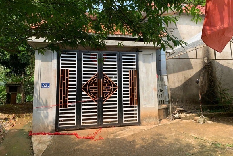 Căn nhà nơi nghi xảy ra vụ án mạng. Ảnh: Dân Trí