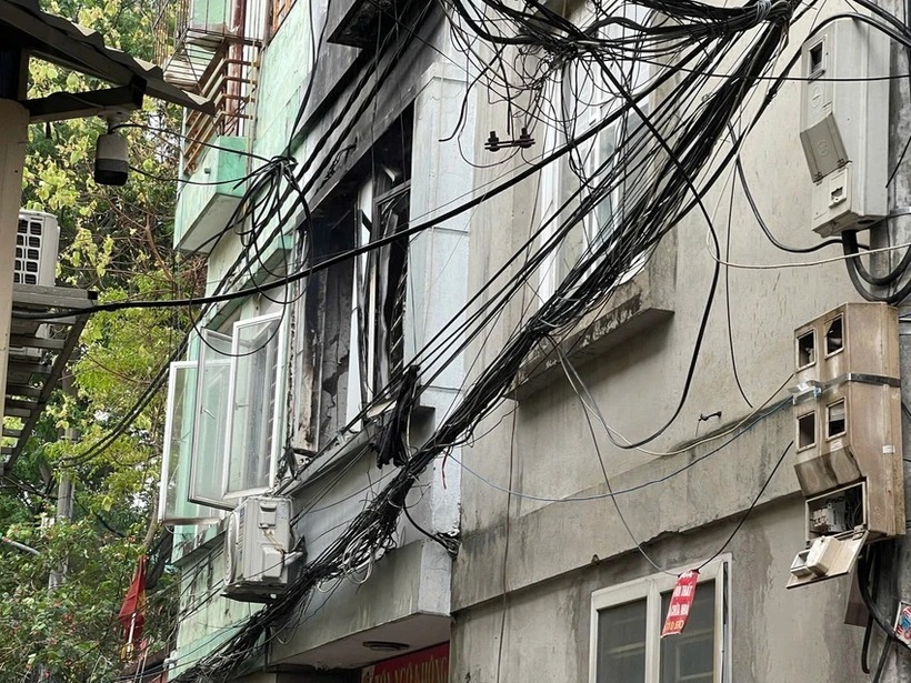 Ngôi nhà xảy ra vụ cháy. (Ảnh: Pháp luật TP.HCM)