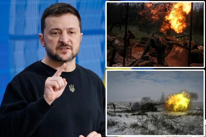 Tổng thống Zelensky cảnh báo Nga có thể đang chuẩn bị cho một mũi tấn công mới. Ảnh: NYP