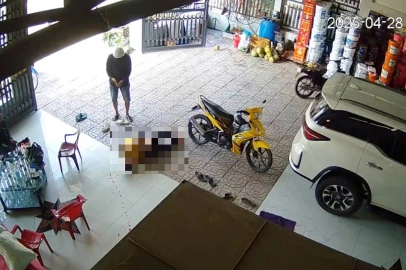 Hiện trường vụ việc. Ảnh: Dân trí.