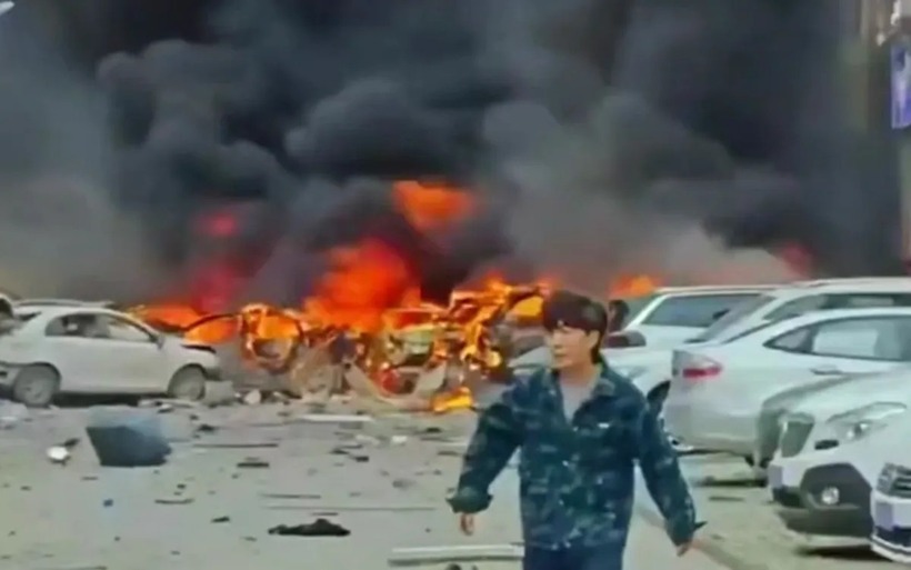 Hiện trường vụ việc. Ảnh: RT NEWS