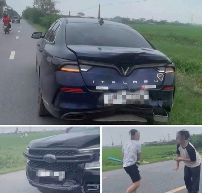 Hiện trường vụ việc. Ảnh: Người lao động