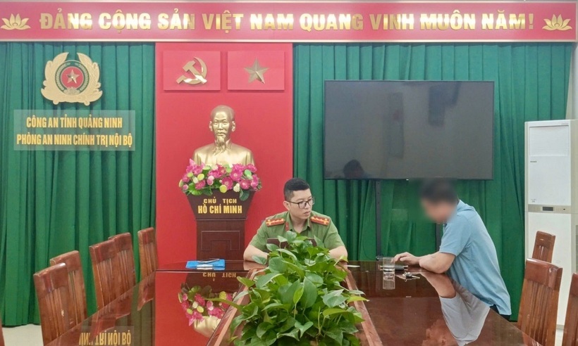 P.Q.S. tại cơ quan công an.