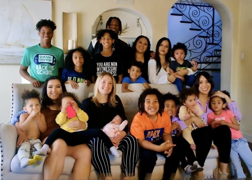 Jame Barrett hiện có tới 11 người con. Ảnh: NYP