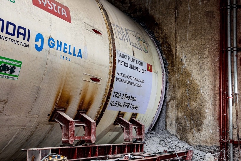 Nếu thuận lợi, dự kiến sẽ hoàn thành công tác khoan hầm vào cuối năm 2025