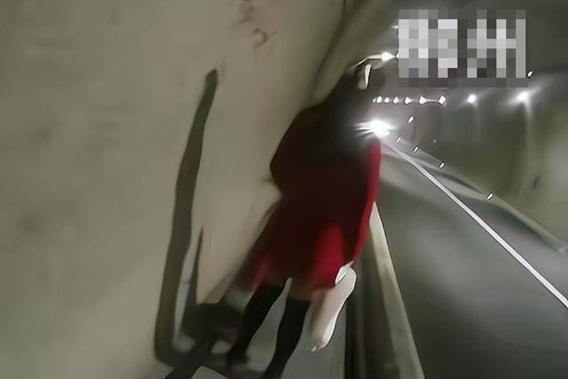 Cô Hoàng đã đi bộ cả chục km, vừa đi vừa khóc vì quá thất vọng và mất niềm tin vào tình yêu. Ảnh: 163.