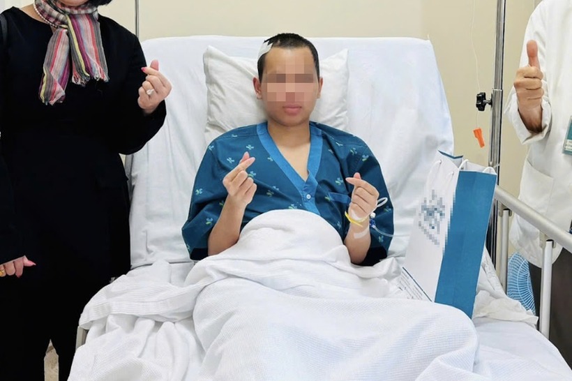 Hình ảnh MRIcho thấy bệnh nhân mắc hội chứng Arnold-Chiari. Ảnh: Dân Trí