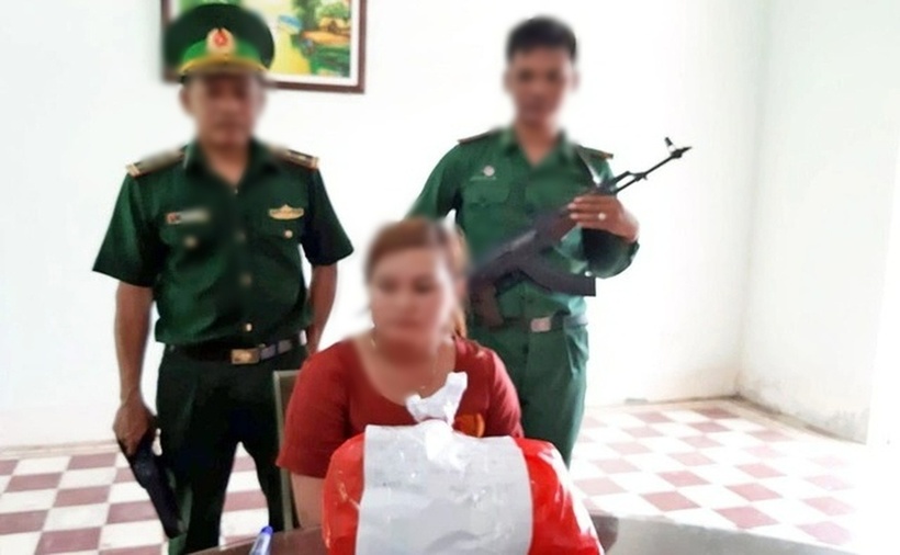 Ngọc bị bắt quả tang khi vận chuyển ma túy. (Ảnh: Dân trí)