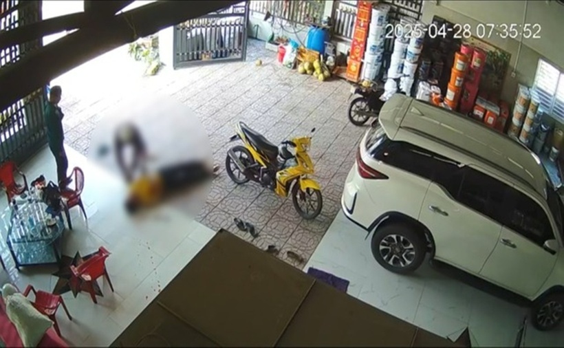 Hiện trường xảy ra vụ nổ súng. (Ảnh: Người Đưa Tin)