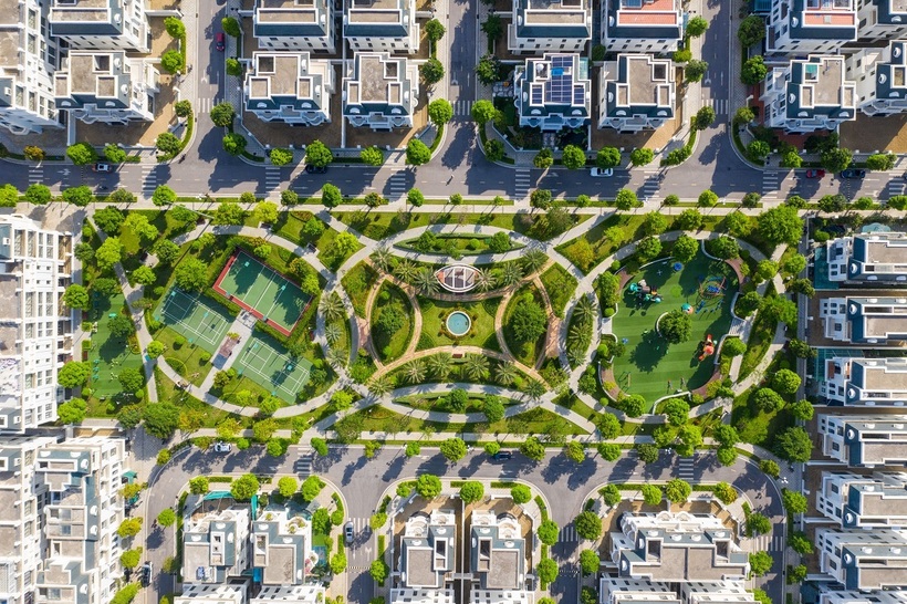 Một góc khu đô thị Vinhomes Star City đang hiện hữu tại TP Thanh Hóa