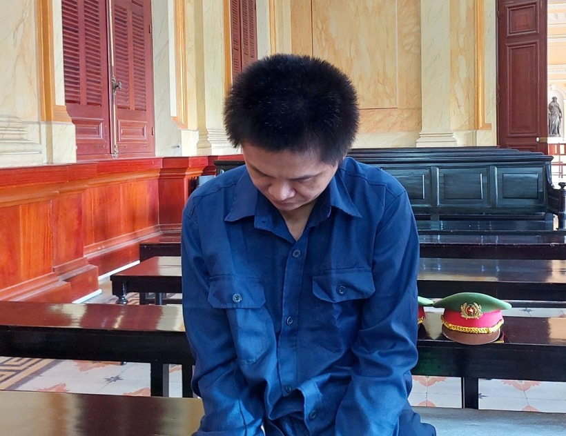 Bị cáo Nguyễn Gia Tuấn tại phiên tòa. (Ảnh: Pháp luật TP.HCM)