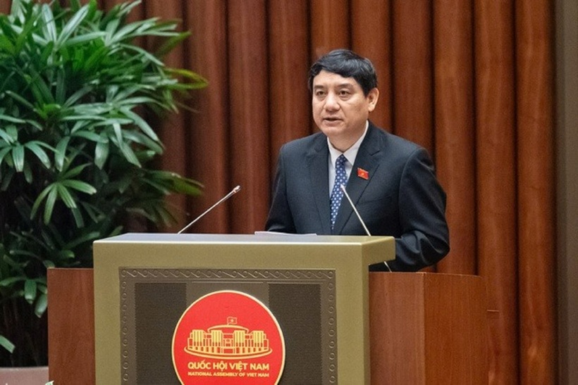 Chủ nhiệm Ủy ban Văn hóa và Xã hội Nguyễn Đắc Vinh (Ảnh: Media Quốc hội).