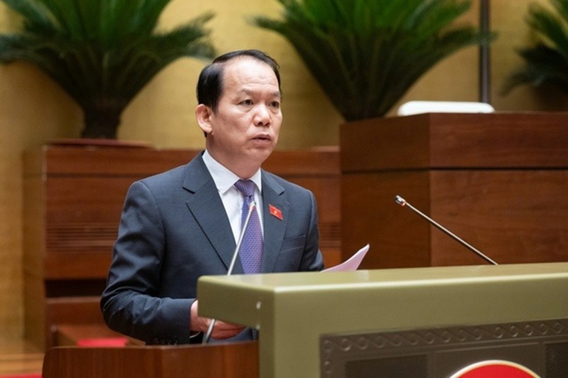 Chủ nhiệm Ủy ban Pháp luật và Tư pháp của Quốc hội Hoàng Thanh Tùng (Ảnh: Media Quốc hội).