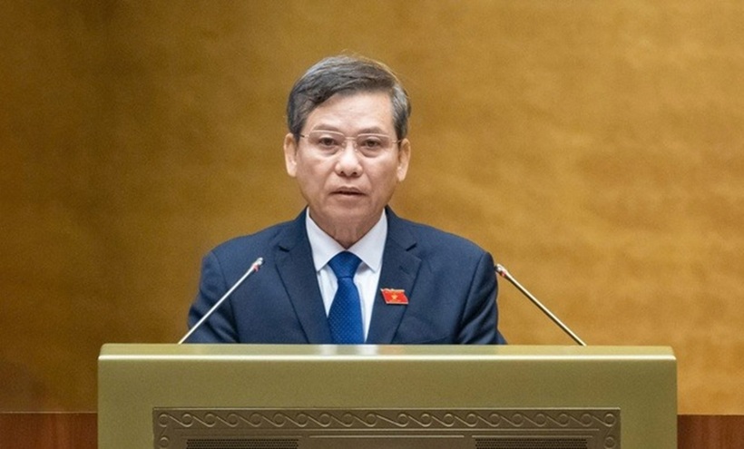 Chánh án Tòa án nhân dân Tối cao Lê Minh Trí (Ảnh: Media Quốc hội).