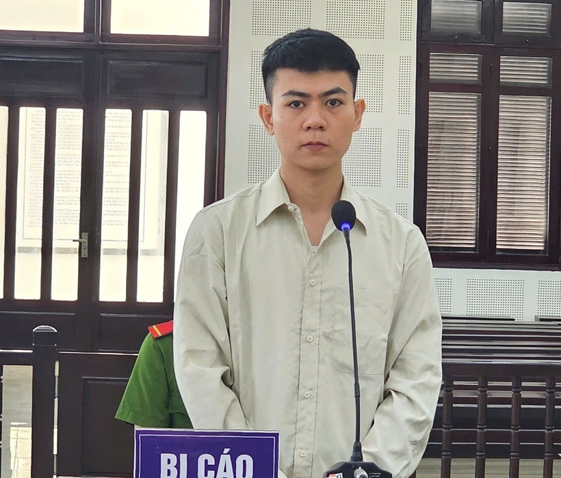 Bị cáo Quyết tại phiên tòa. (Ảnh: VietnamNet)