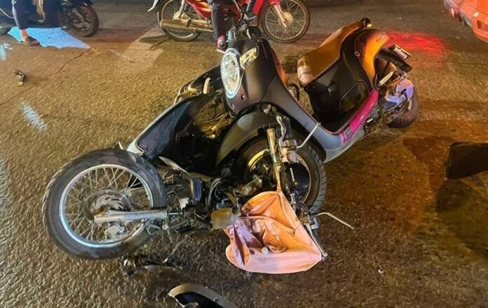 Hiện trường vụ tai nạn. Ảnh: Mustsharenews