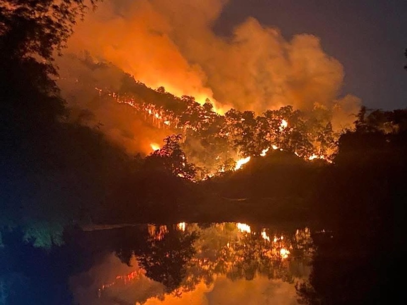 Hiện trường vụ cháy