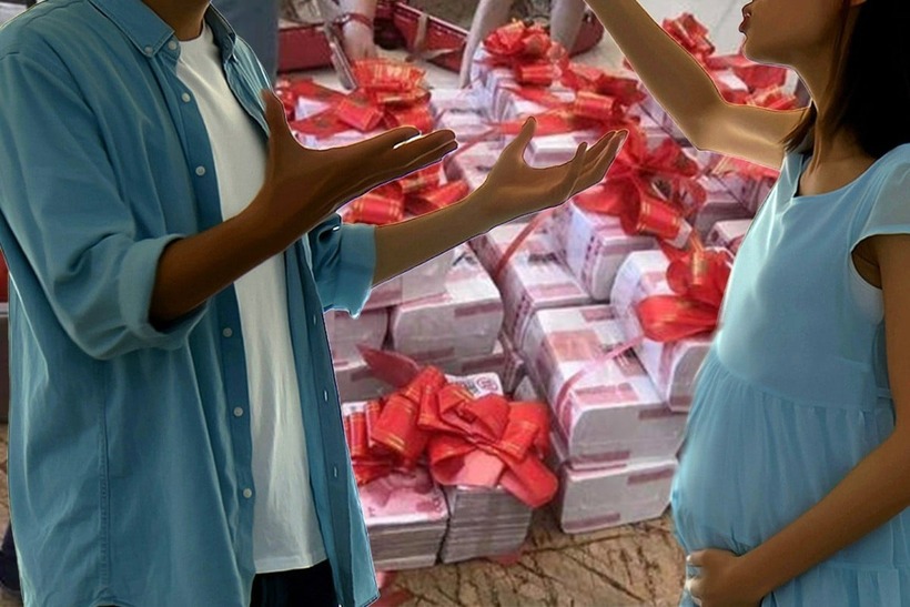 Người phụ nữ U40 gây sốc khi bỏ con chỉ vì bạn trai "quỵt" 750 triệu đồng tiền cưới. Ảnh minh họa: SCMP.