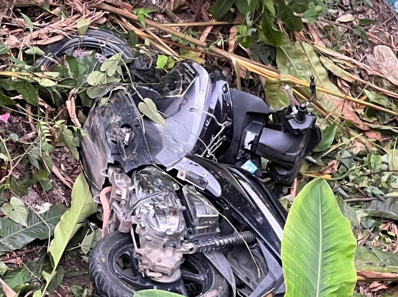 Hiện trường xảy ra vụ tai nạn. Ảnh: Vietnamnet.