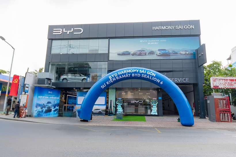 Nguồn ảnh: BYD Harmony Sài Gòn. Không gian showroom toạ lạc tại Quận 7, TP HCM