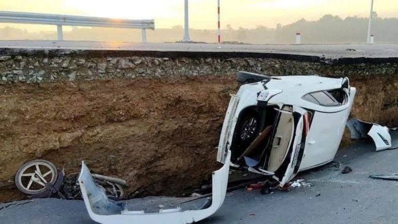 Hiện trường vụ việc. Ảnh: PLO