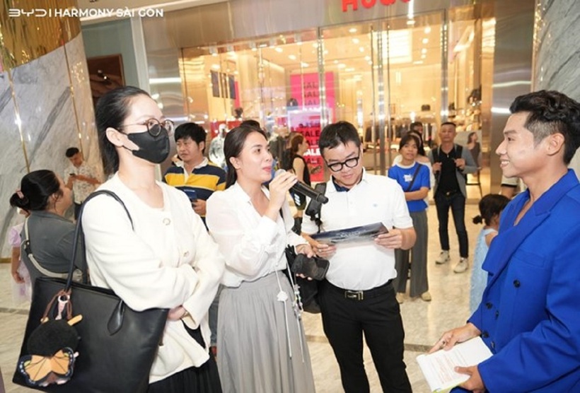 BYD Harmony Sài Gòn mang đến không gian trải nghiệm đẳng cấp các dòng xe BYD tại Thiso Mall Sala - 3