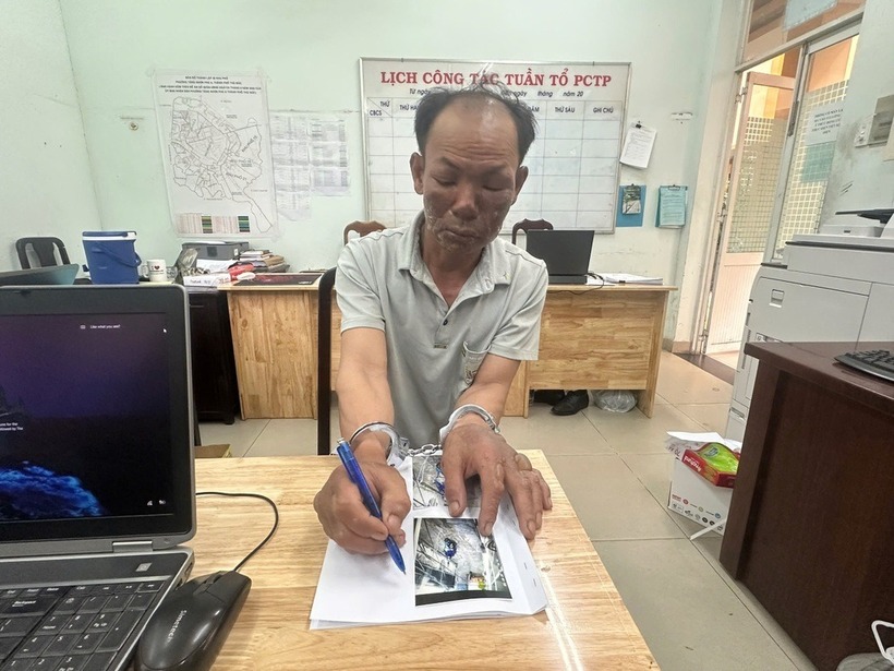 Nghi phạm Trung. Ảnh: Dân Trí