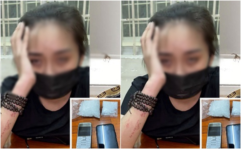 C.T.H cùng tang vật. (Ảnh: Báo Công an TP.HCM)