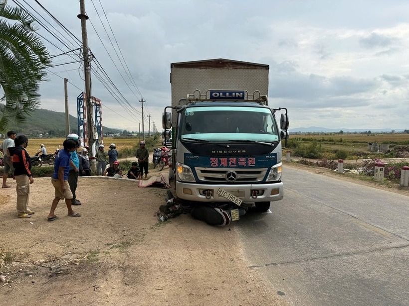 Hiện trường xảy ra vụ tai nạn. Ảnh: Báo Gia Lai.