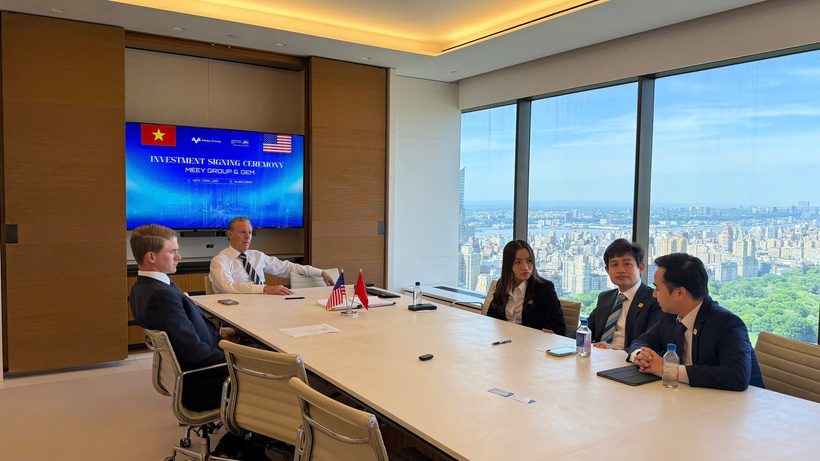 Lãnh đạo GEM và Meey Group thảo luận nhiều nội dung quan trọng tại lễ ký kết