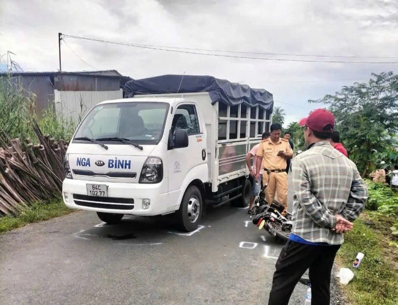 Hiện trường vụ tai nạn. (Ảnh: Vietnamnet)